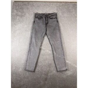 womens levis wedgie jeans gray wash premium denim 28
